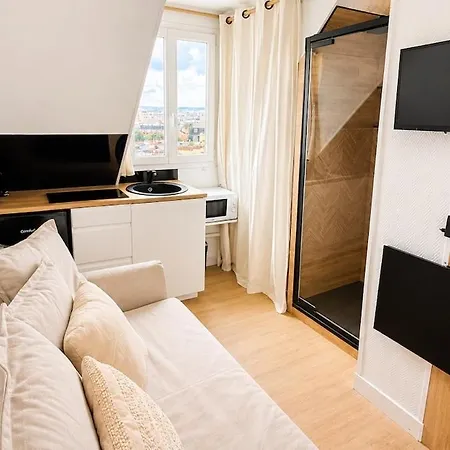 Le Gustave - - 2p - Vue Tour Eiffel Appartement Parijs